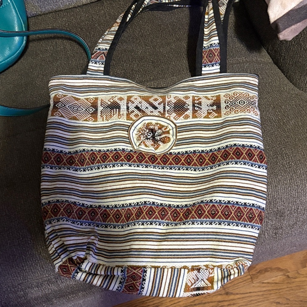 Bohemian Patterned Tote Bag